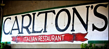 Carlton's Sign - Italian Cuisine